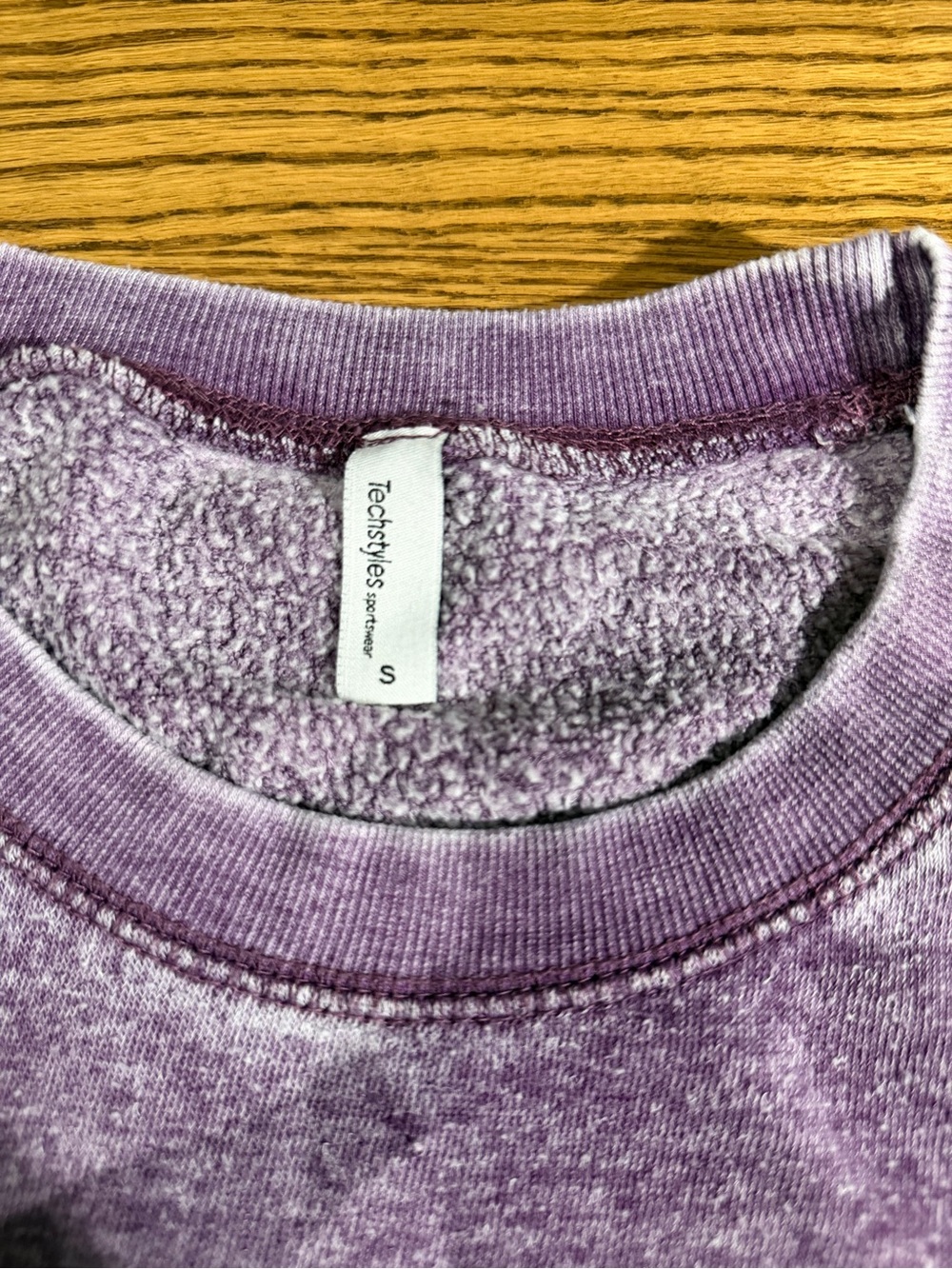 Breckenridge Purple Vintage-Style Crewneck Pullover - Picture 5 of 6